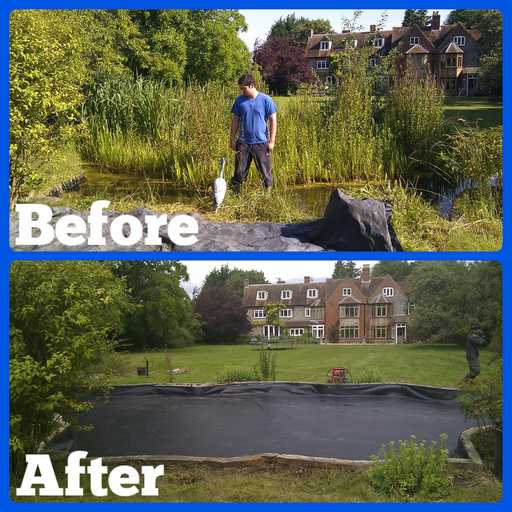 Pond cleaning and silt removal Specialists in pond and lake management