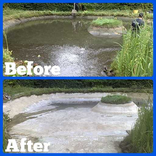 Pond cleaning and silt removal Specialists in pond and lake management